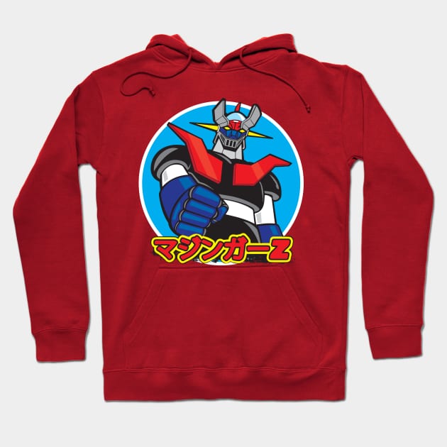 Mazinger Z Retro Hoodie by MatamorosGraphicDesign